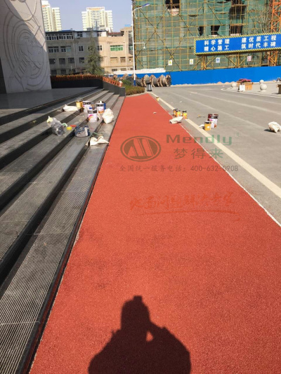 航天五一〇所 幸福路街道彩色路面