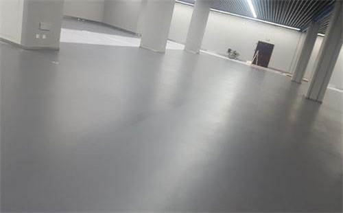 幸福路街道水性环氧地坪