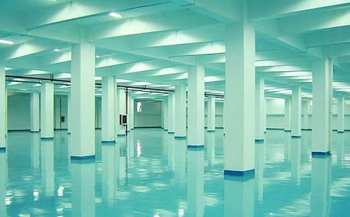 幸福路街道环氧地坪